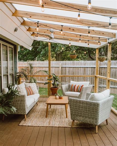 inexpensive adds to outdoor area